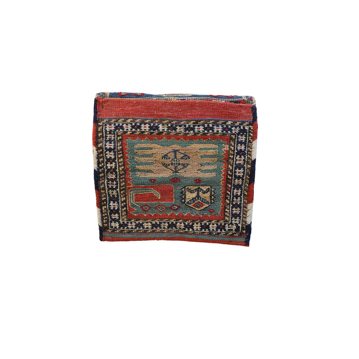 8"x17" Shasavan Hand Woven Saddle bag Face