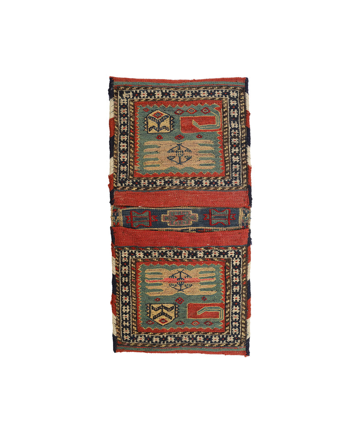 8"x17" Shasavan Hand Woven Saddle bag Face