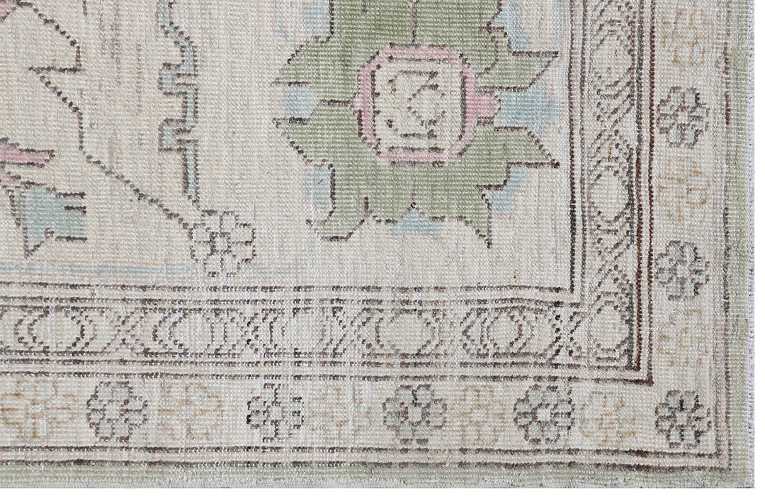 13'x10' Ariana Transitional Floral Pastel Ivory Pink Area Rug