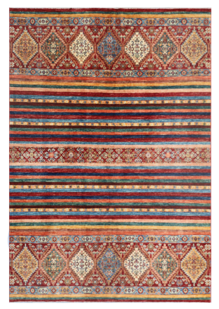 6'x8' Ariana Traditional Jewel Tone Rug