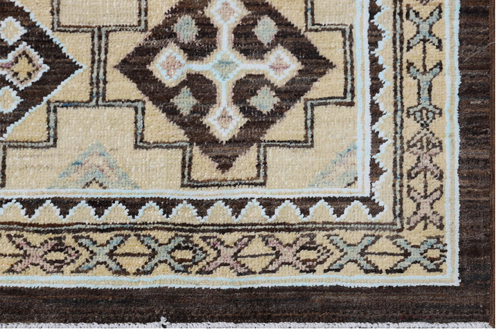 9'x12' Afghan Rug | Ariana Transitional Geometric Design | Turkman Rug