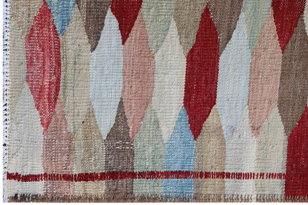 5'x7' Ariana Jewel Tone Medium Size Hand Knotted Kilim Collection Rug
