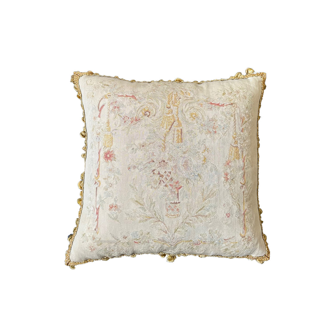 handmade-2x2-cream-pink-floral-aubusson-pillow-cover-with-gold-tassels