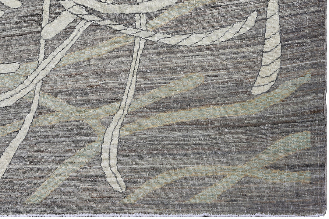 9'x12' Hand-Knotted Rug – “Father Star Fish” Design Rug