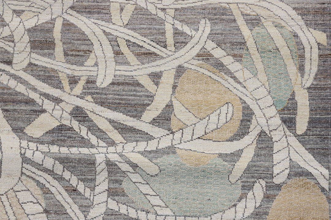 9'x12' Hand-Knotted Rug – “Father Star Fish” Design Rug