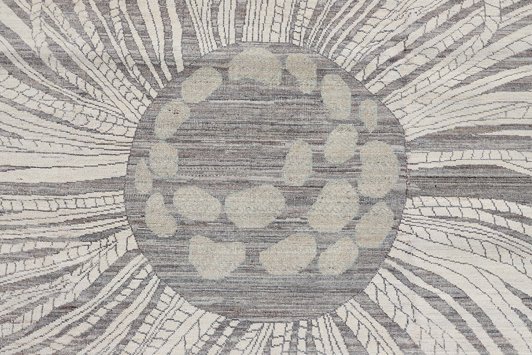 9'x12' Hand-Knotted Rug – “Father Star Fish” Design Rug