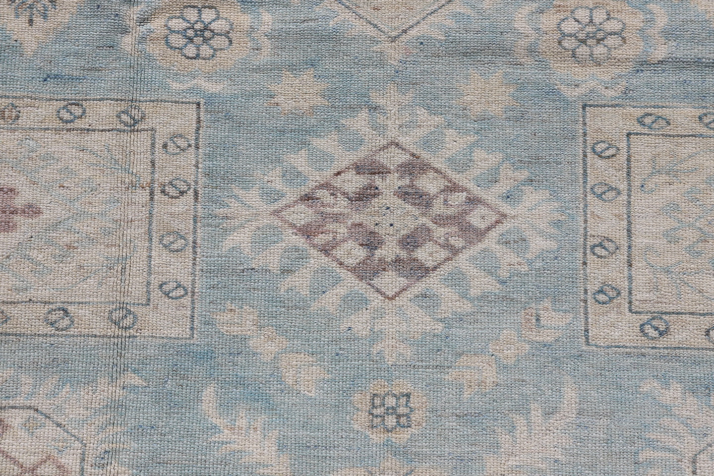 10'x13' Ariana Caucasian Traditional Blue Ivory Brown Rug