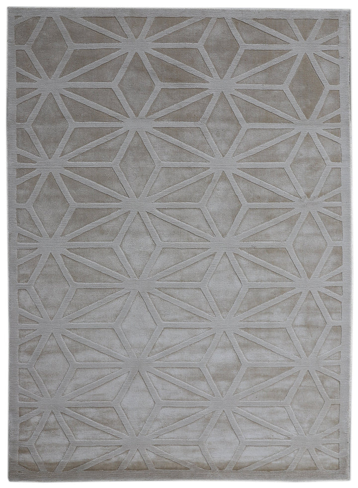 4'x6' Tencel Hand Loom Rug