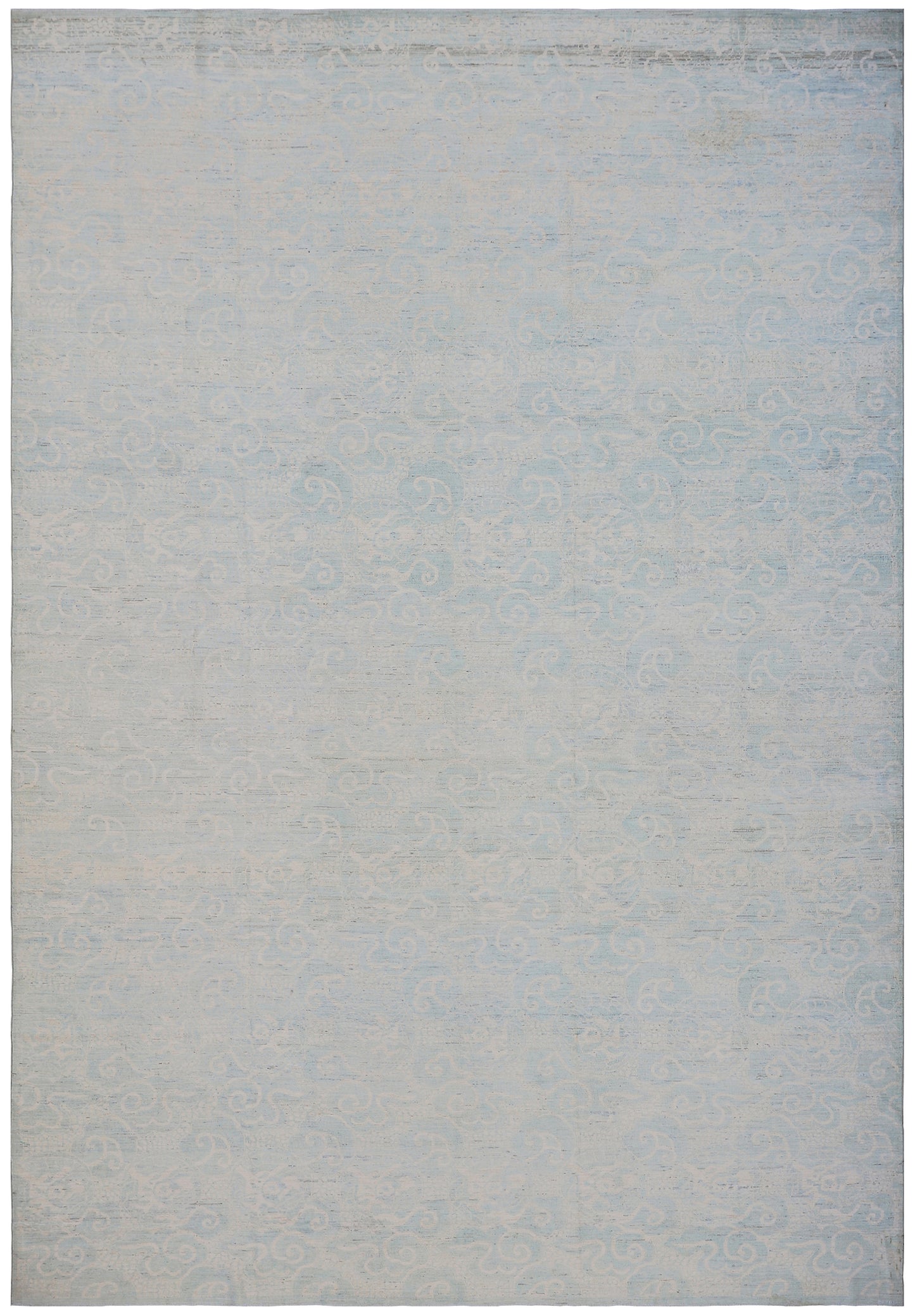 10'x14' Pale Blue Chinoiserie Design Ariana Traditional Rug