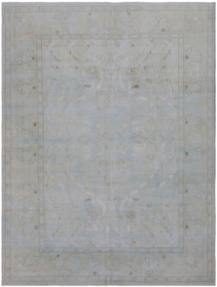 10'x14' Ariana Pale Fine Quality Polonaise Silk and Wool Traditional Large Luxury Rug