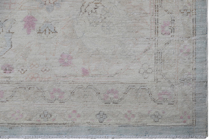 10'x16' Soft Blue Wool Rug | Ariana Traditional | Sultanabad Rug