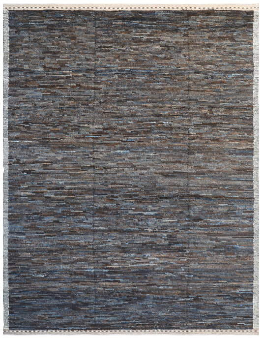 9'x12' Ariana Moroccan Style Navy Barchi Rug