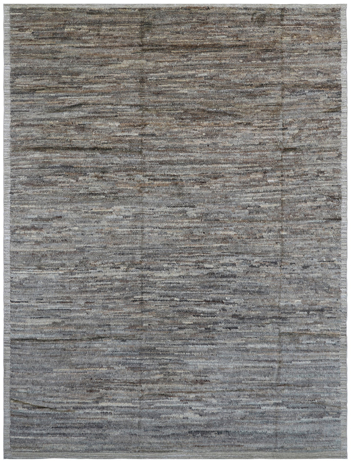 8'x12' Ariana Moroccan Grey Brown Barchi Rug