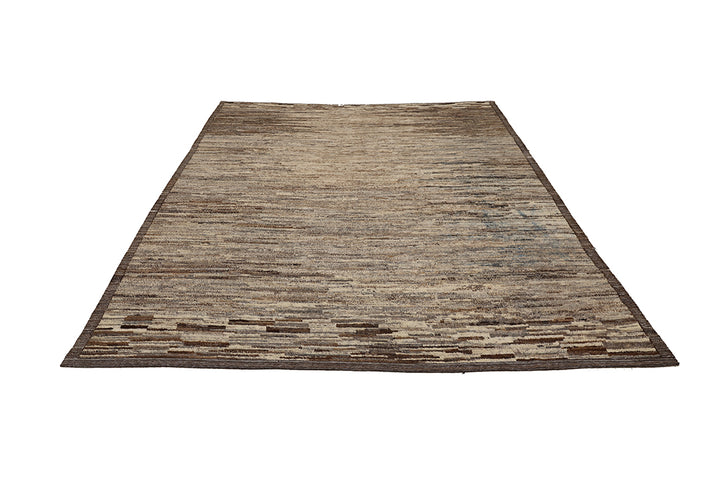 9'x10' Moroccan Style| Grey Brown| Barchi Area Rug