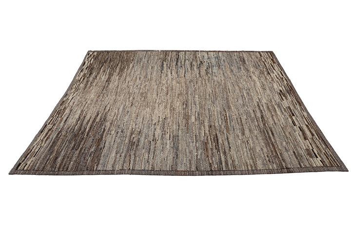 9'x10' Moroccan Style| Grey Brown| Barchi Area Rug