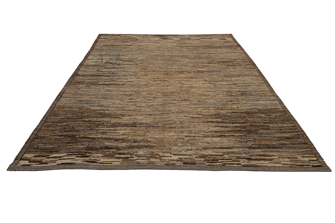 9'x10' Moroccan Style| Grey Brown| Barchi Area Rug