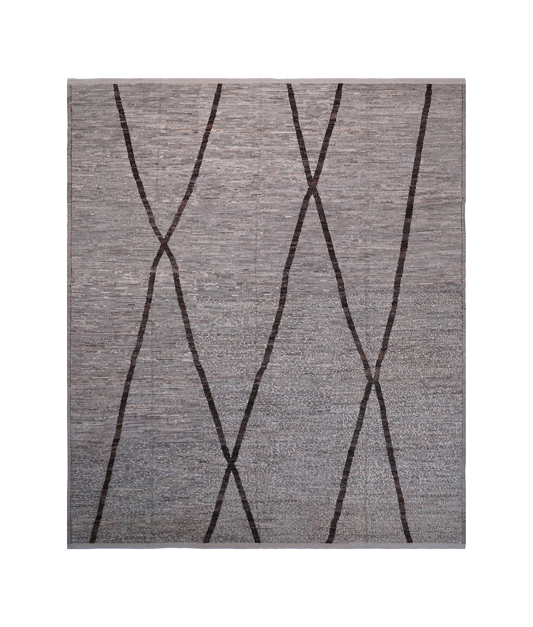 13' x 15' Ariana Moroccan Style Rug | Beige & Brown | Barchi Hand-Knotted Wool Area Rug