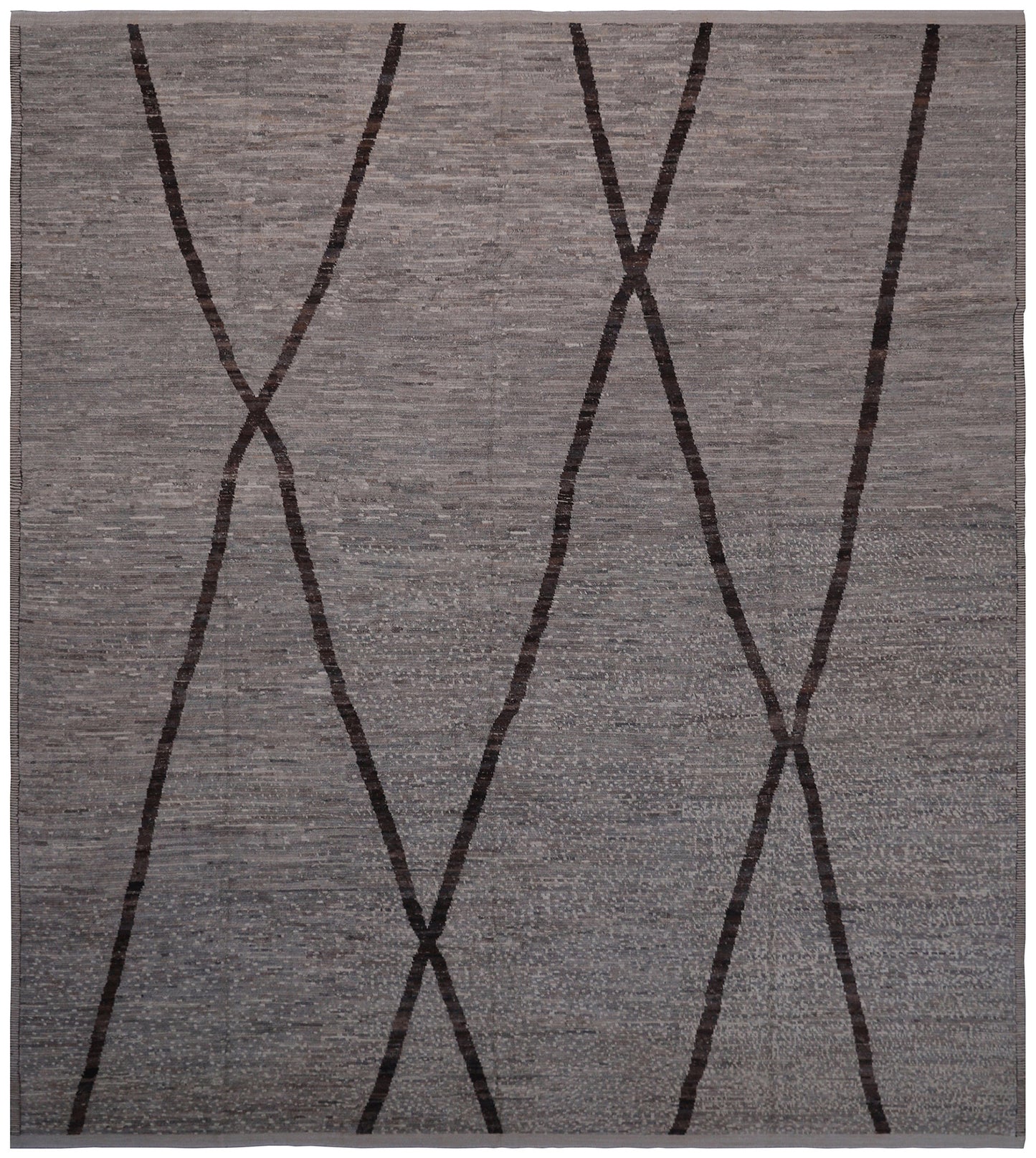13'x15' Ariana Moroccan Style Beige Brown Barchi Rug