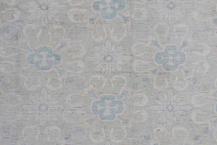 5'x10'Ariana Beige Blue Cream Pastel Transitional Gallery Rug