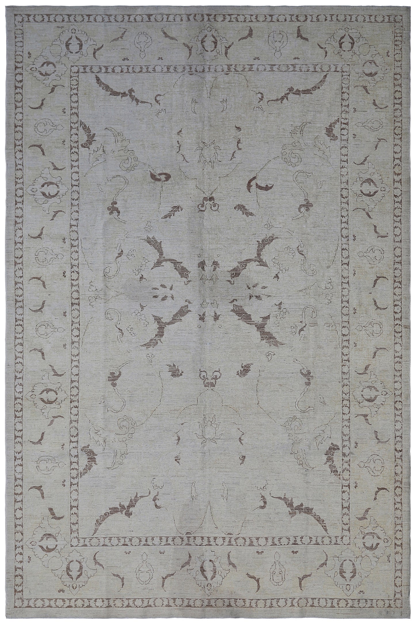 6'x9' Fine Ariana Luxury Collection Wool and Silk Rug