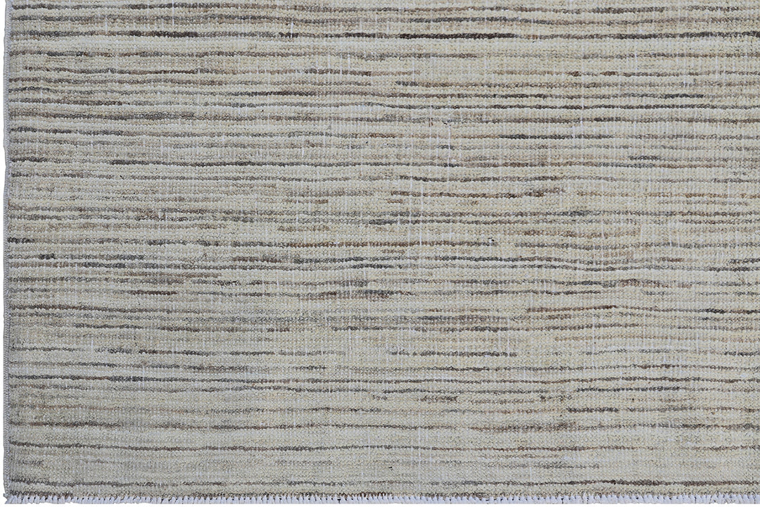 10'x10' Square Earth Tone Ariana Stria Design Rug