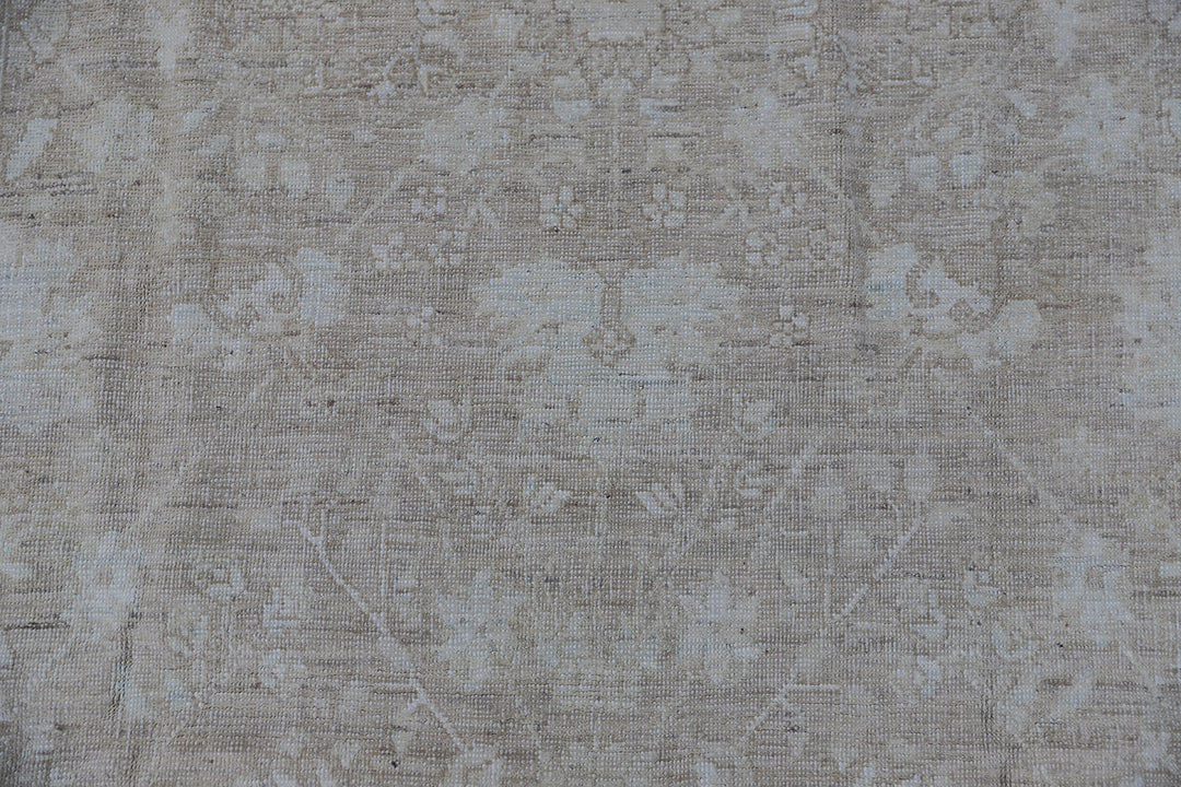 3'x10' Tabriz Haji Jalili Design | Earth Tone Runner Rug | Afghan Rug