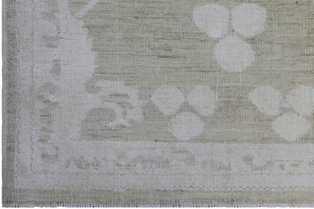 3'x15' Ariana Fine Traditional Ottoman Design  Wool with Silk Highlights Runner Rug