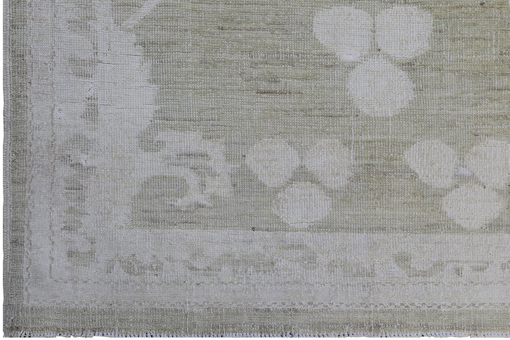 3'x15' Ariana Fine Traditional Ottoman Design  Wool with Silk Highlights Runner Rug