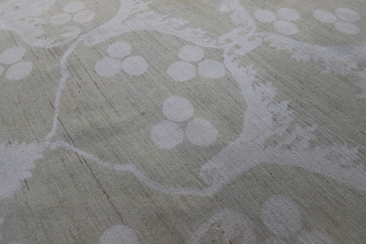 3'x15' Ariana Fine Traditional Ottoman Design  Wool with Silk Highlights Runner Rug