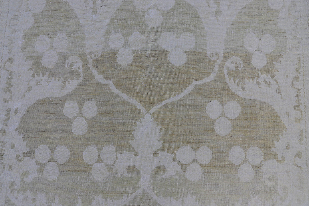 3'x15' Ariana Fine Traditional Ottoman Design  Wool with Silk Highlights Runner Rug