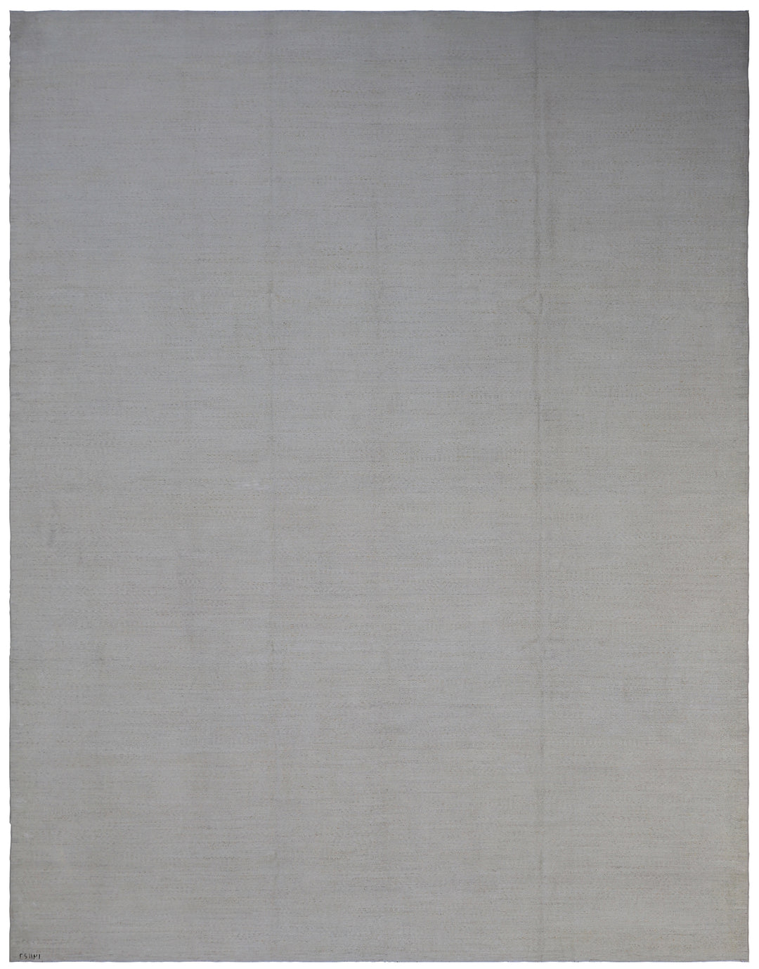 9'x12' Wool Area Rug | Pale Color |Ariana Geometric Design Off White Ivory Rug