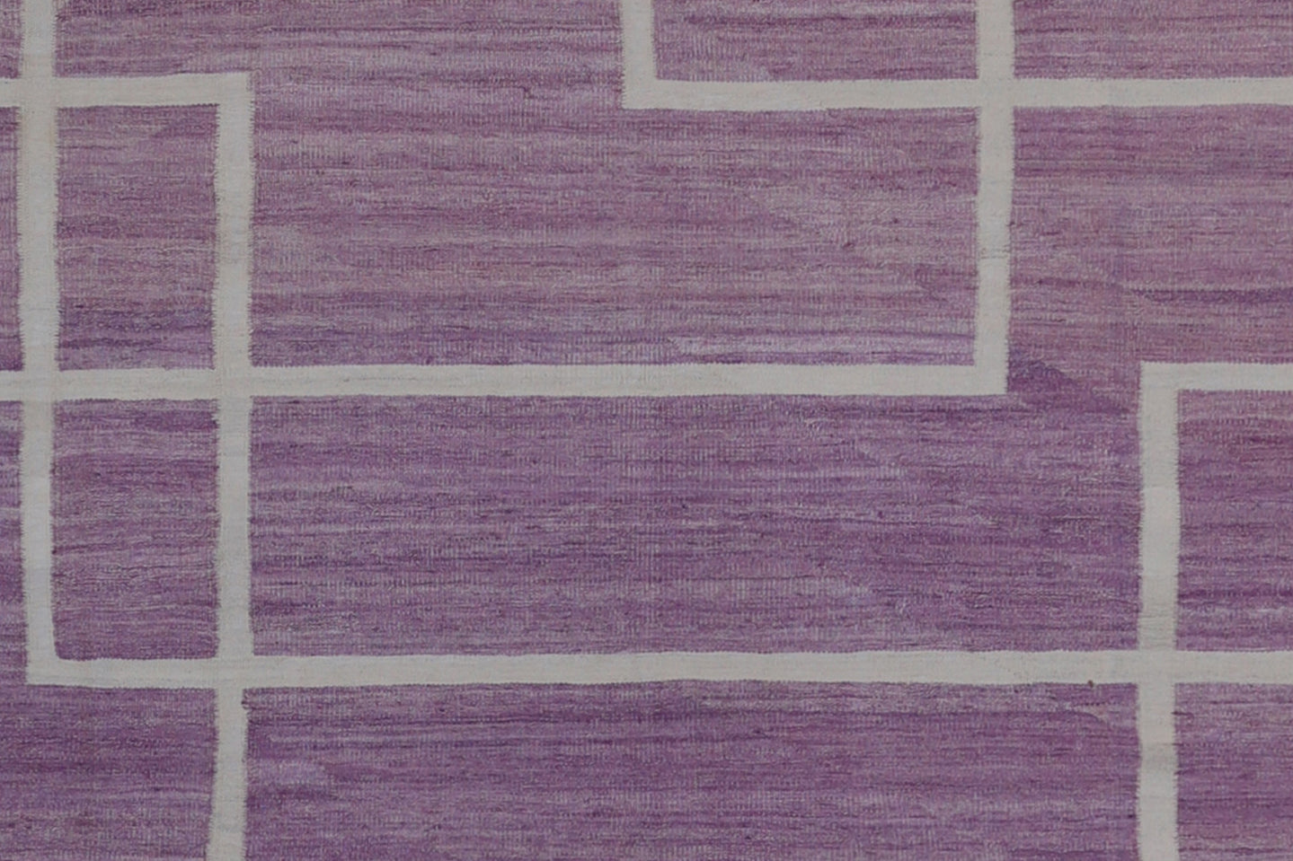 10'x13' Purple Geometric Design Ariana Kilim