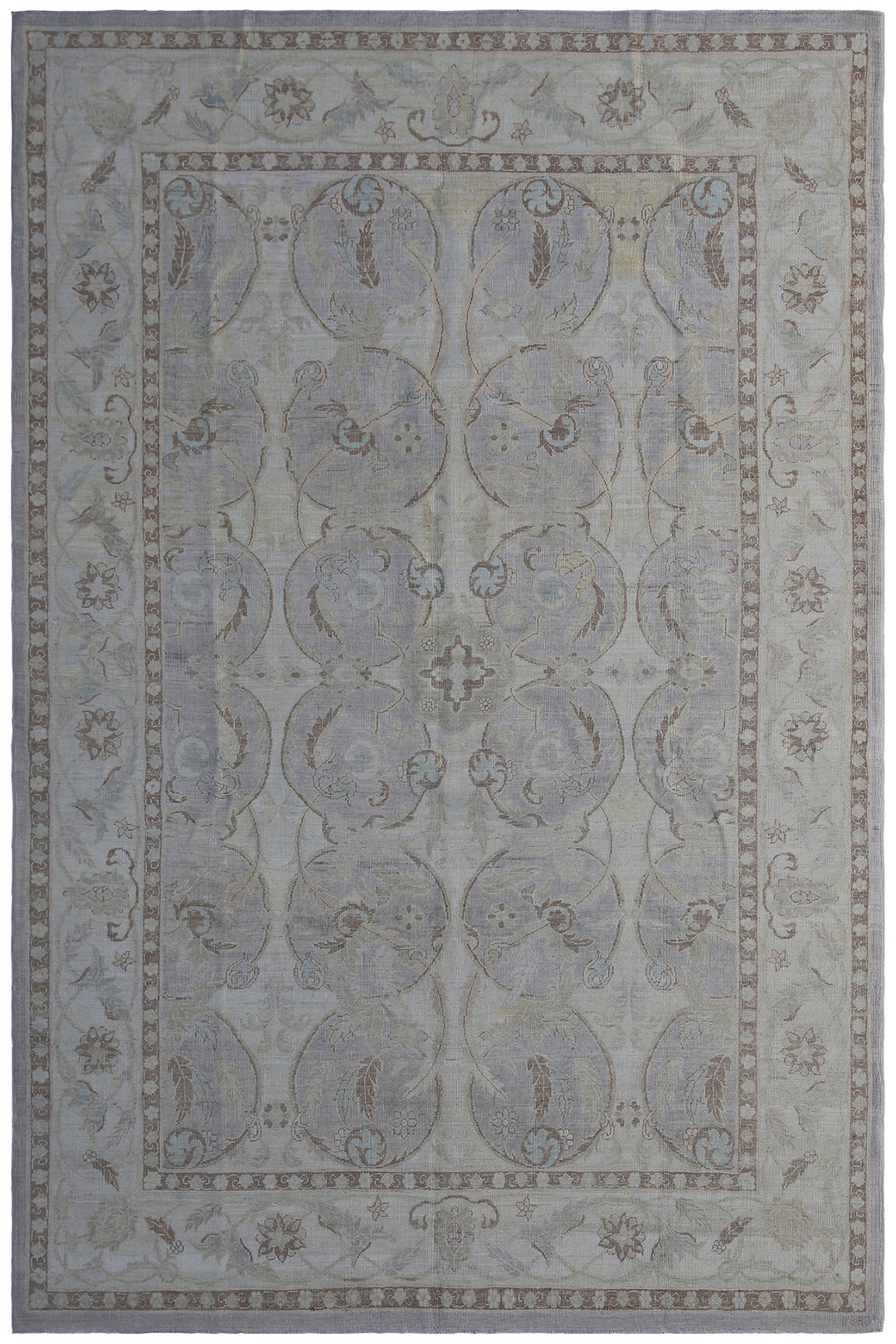 5x8 Ariana Traditional Polonaise Floral Silk Highlight Rug