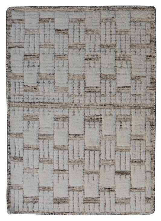 2'x3' Hand Knotted Shaggy Ariana Barchi Collection Rug