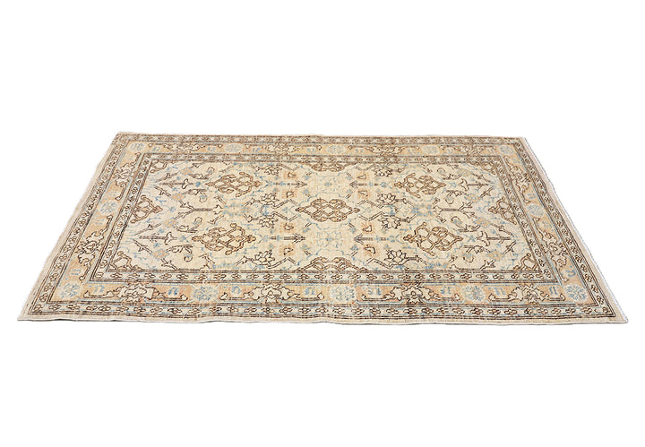 3' x 5' Fine Luxury Ivory Ariana Traditional Persian Area Rug