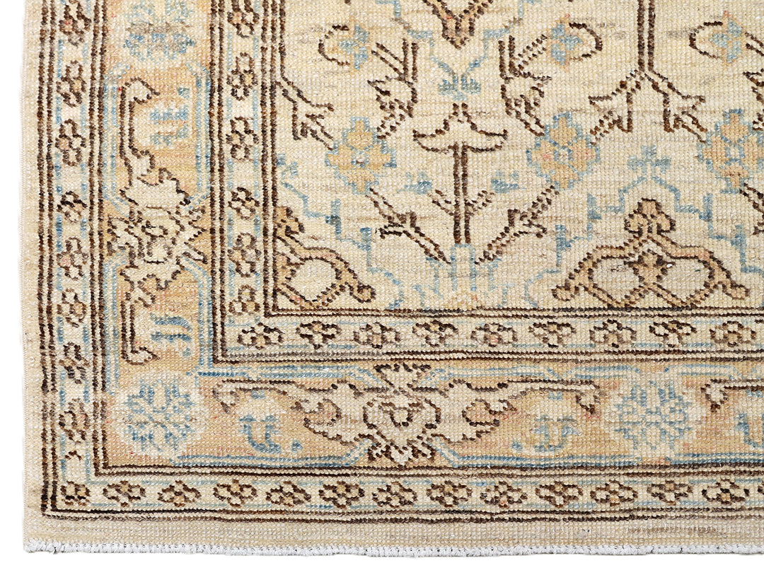 3' x 5' Fine Luxury Ivory Ariana Traditional Persian Area Rug