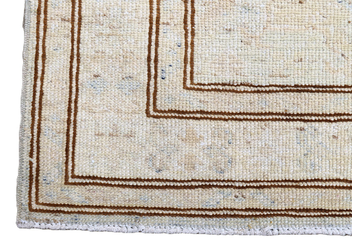 2'x3' Ariana Hazara Afghan Hand-Knotted Wool Area Rug