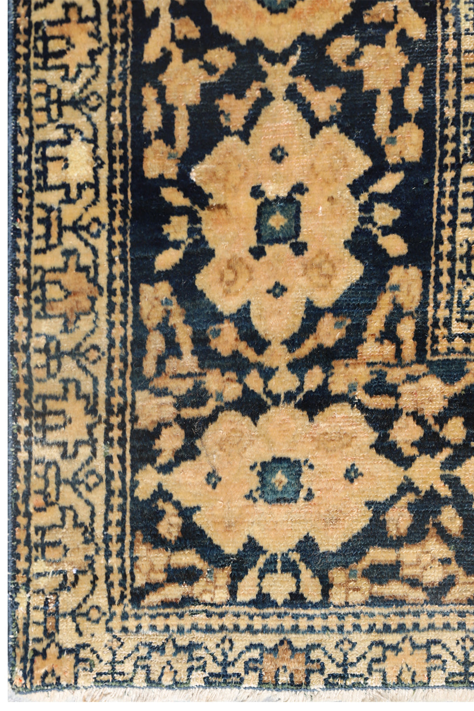 23' x 12' Antique Malayer Rug | Finely Knotted Paisley Persian Wool Carpet