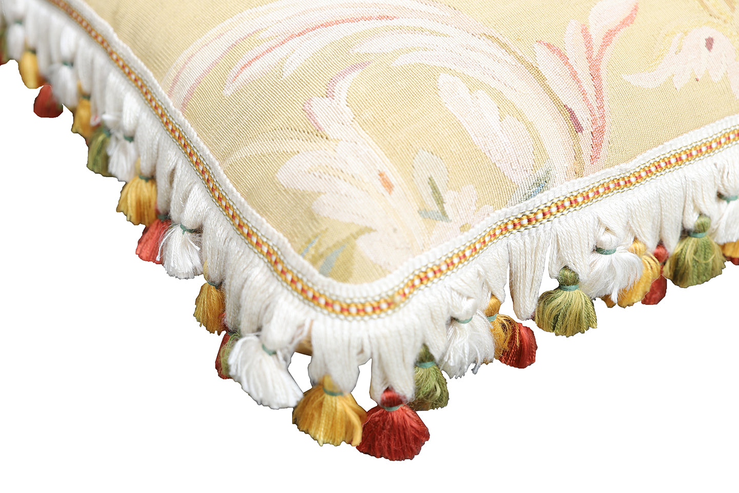 21''x21'' Ariana Hand Woven Silk Pillow