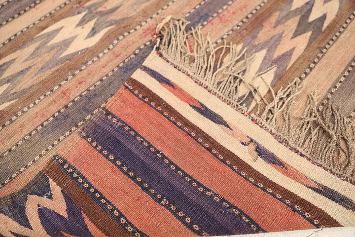 3'x6' Afghan Kilim | Vintage Afghan Wool Kilim