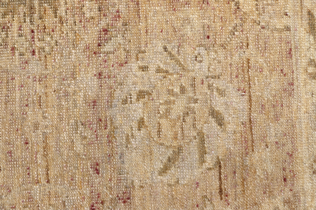 2' x 3' Fine Luxury Faded Blue Ariana Traditional Tabriz hand-knotted area rug with a vintage washed-out design.