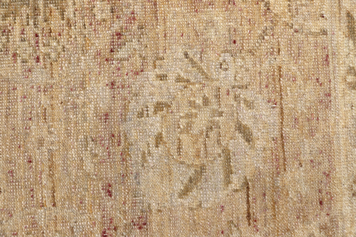 2' x 3' Fine Luxury Faded Blue Ariana Traditional Tabriz hand-knotted area rug with a vintage washed-out design.
