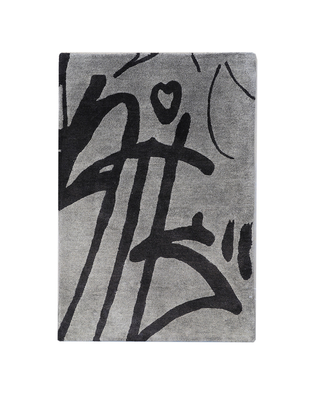 2'x3' Hand Knotted Silk Rug | Ariana Modern Custom Only | Graphiti Rug