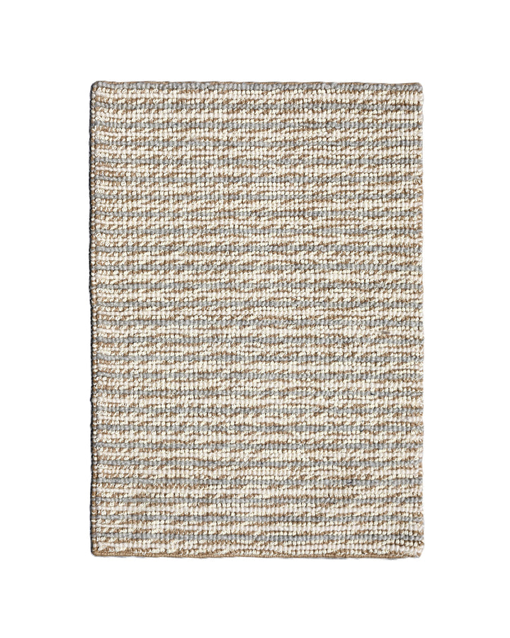 2'x3' Wool, Nylon & Hemp Loop Pile Rug