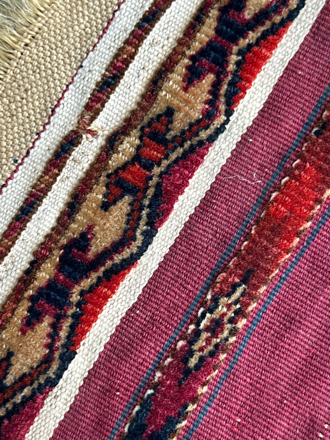 2'x4' Antique Rug | Tekke Turkoman Bagface Rug