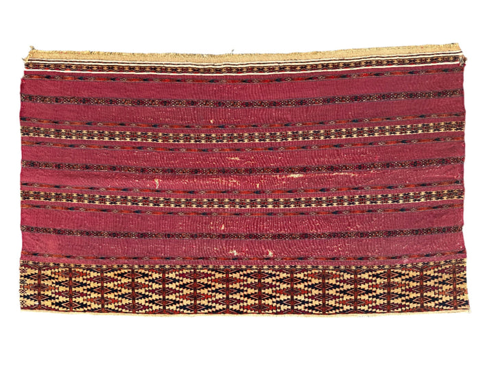 2'x4' Antique Rug | Tekke Turkoman Bagface Rug