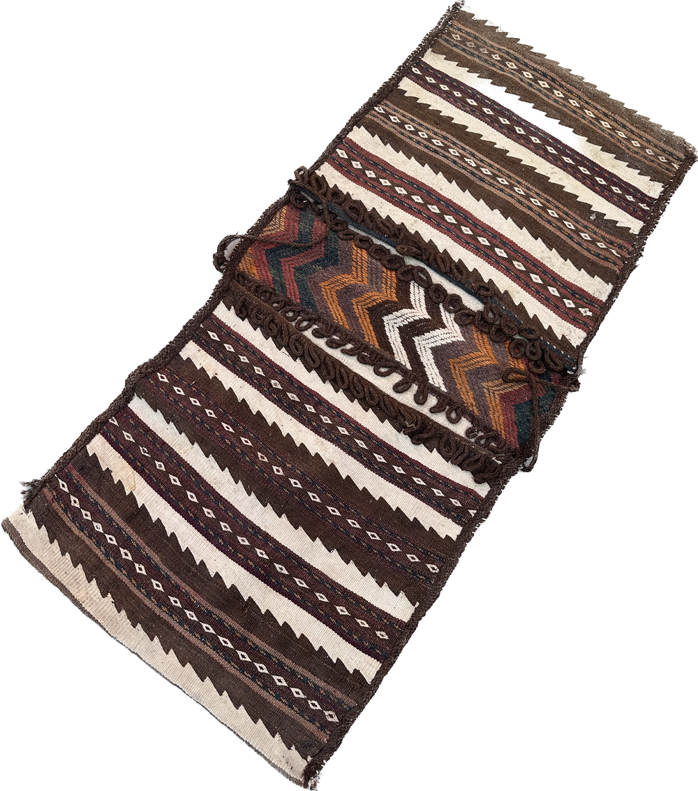 Vintage Tribal Rug | Persian Saddle Bag Face Rug