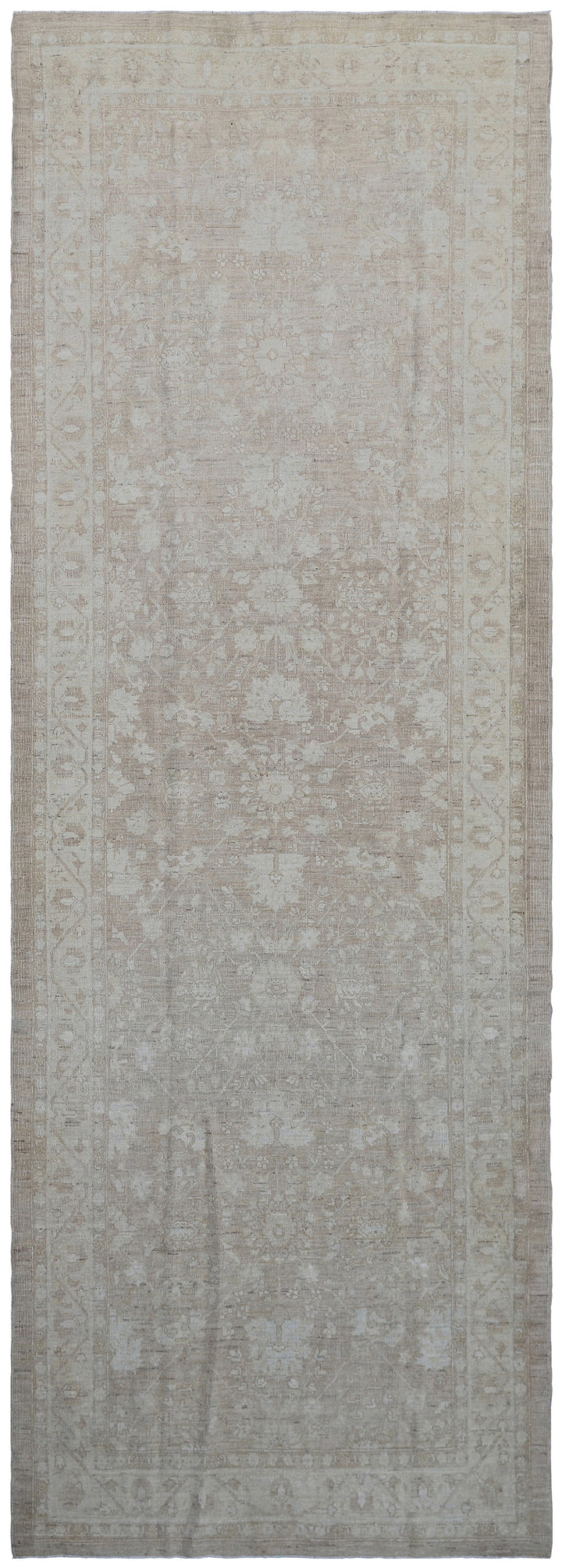 3'x10' Tabriz Haji Jalili Design | Earth Tone Runner Rug | Afghan Rug