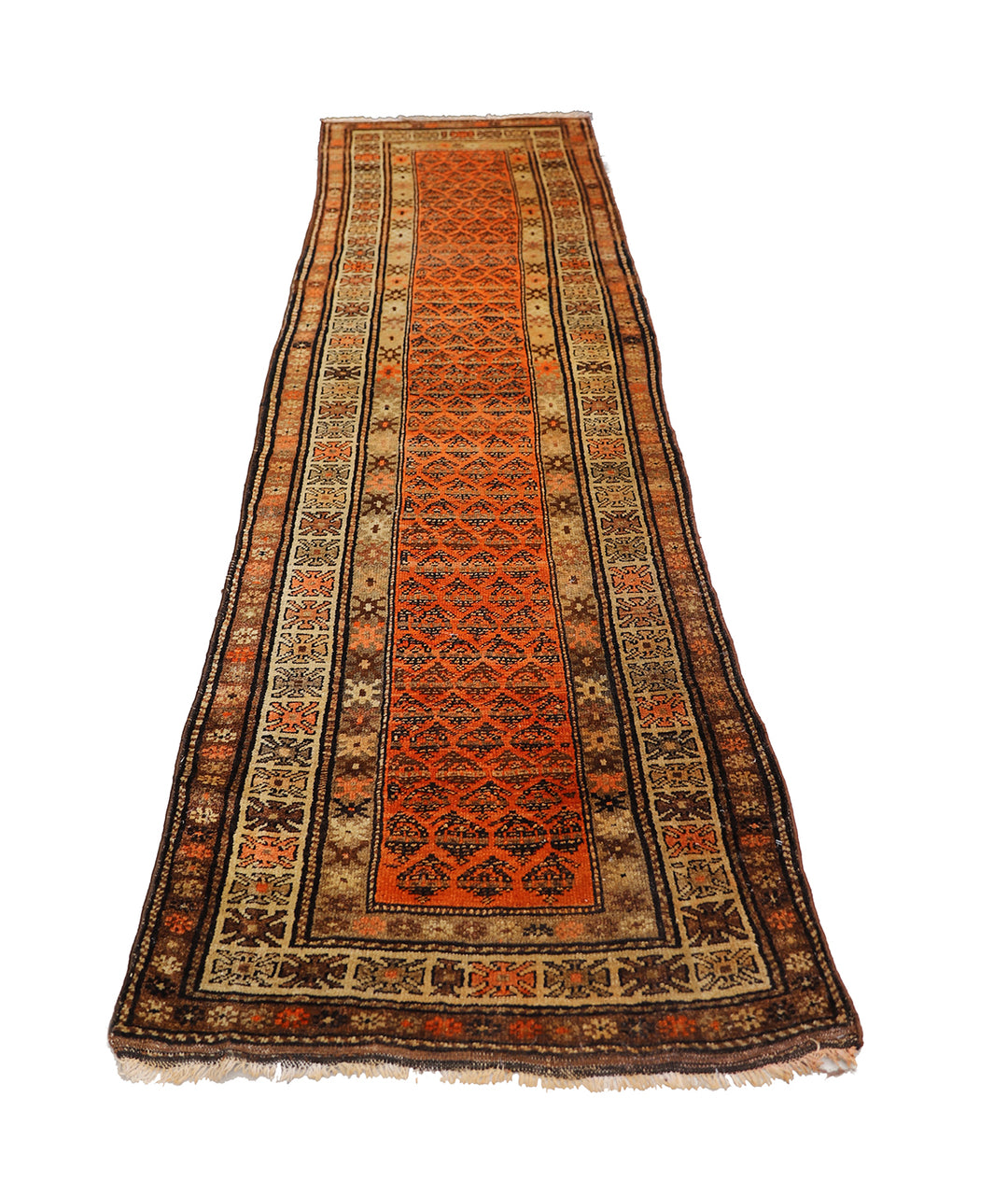 3'x10' Vintage Persian Runner | Tribal Runner Rug