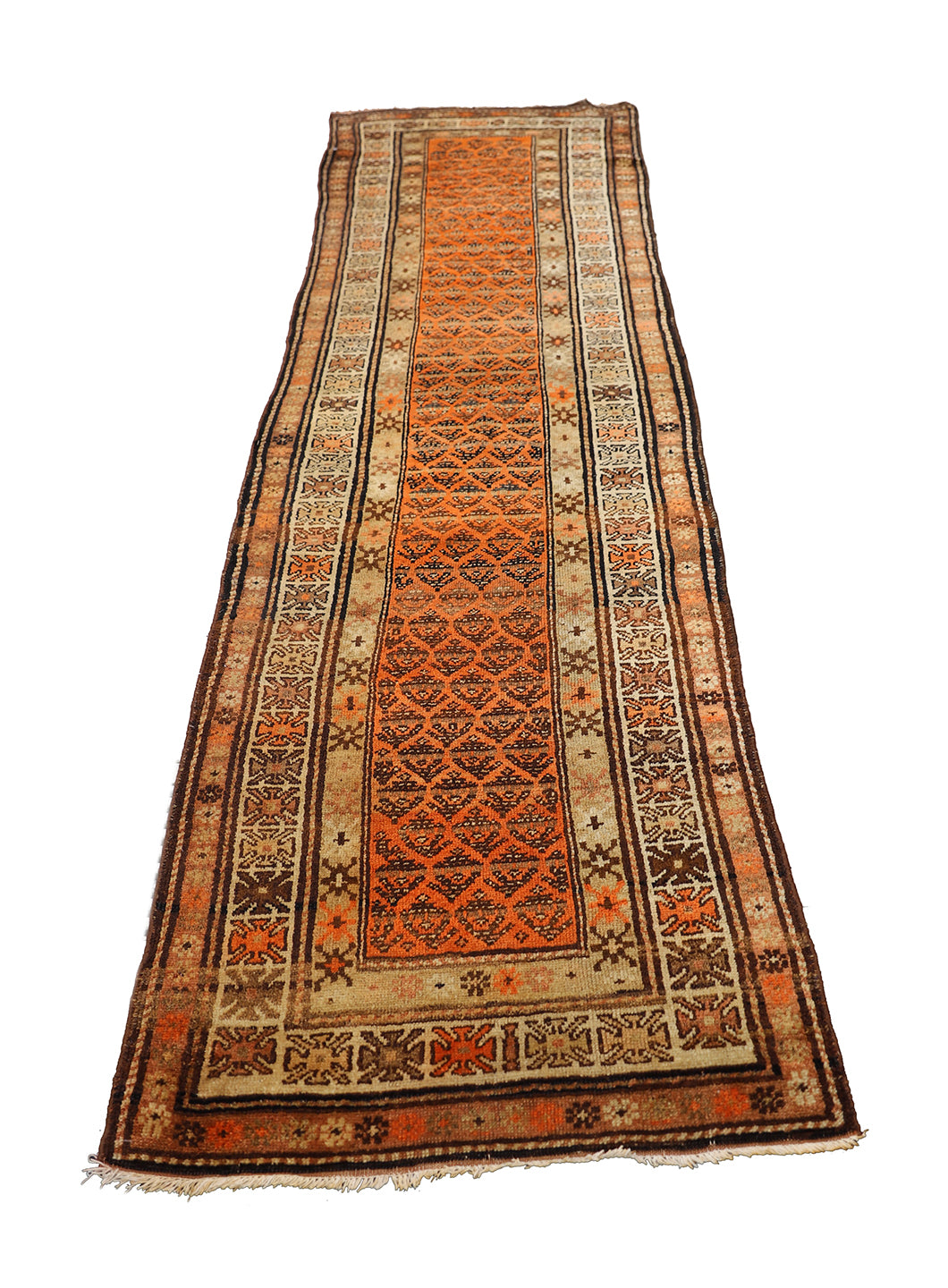 3'x10' Vintage Persian Runner | Tribal Runner Rug